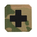 M-Tac Patch Medic Cross Laser Cut, 45 x 45 mm, Multicam / Black