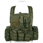 101 Inc Chest rig Operator LQ14121 Molle, oliv grün