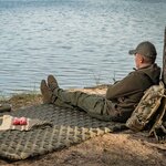 M-Tac inflatable sleeping mat 195x120 cm, 2-person, OD green