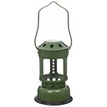 Fox outdoor Candle lantern mini, olive green