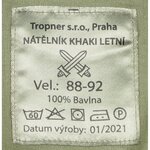 Tsjechische leger T-shirt, Light-olive, katoen