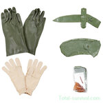 CZ/SK OPCH-70 NBC rubber coverall, Hazmat, legergroen