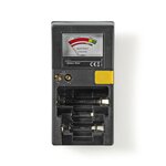 Nedis Battery Tester for 9V - AA - AAA - Button Cell - baby C - mono D batteries