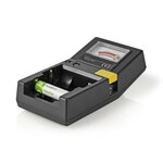 Nedis Battery Tester for 9V - AA - AAA - Button Cell - baby C - mono D batteries