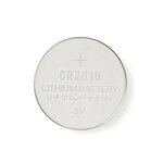 Nedis Lithium Knopfzellenbatterie CR2016 3 V DC, 5er-Pack