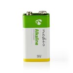 Nedis 9V alkaline 6LR61 battery, 1-Pak