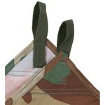 MFH Mehrzweckplane, 210D Oxford Polyester Ripstop, Woodland camo, Befestigungsschlaufen, 300 x 300 cm