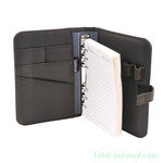 Fosco polyester notebook Outdoor small, OD green