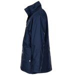 Seyntex hardshell raincoat with hood, fire retardant, antistatic, navy blue
