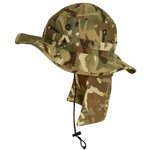 Chapeau de brousse de l'armée britannique, Combat Hat, Tropiques avec protège-nuque, MTP Multicam