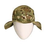 Chapeau de brousse de l'armée britannique, Combat Hat, Tropiques avec protège-nuque, MTP Multicam