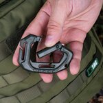 M-Tac Tactical karabijnhaak Molle, legergroen