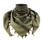 M-Tac Dense Shemagh / keffiyeh, foliage green-zwart