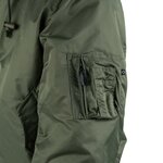 Fostex MA-1 hooded bomber jack, legergroen