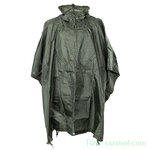 Mil-Tec Poncho, Rip Stop, olijfgroen, PE 780 Gram, 210 x 150 cm