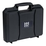 101 Inc Pistol Case, ABS, lockable, black