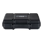 101 Inc Pistol Case, ABS, lockable, black