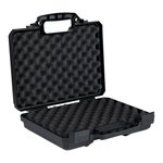 101 Inc Pistol Case, ABS, lockable, black