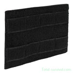 101 Inc MOLLE patch adapter hook + loop big, zwart