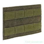 101 Inc MOLLE patch adapter hook + loop big, legergroen