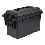 Fosco Kunststoff Munitionsbox .50 Cal, schwarz