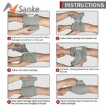 Bandage anti-traumatisme / bandage compressif israélien de 4 