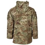 Veste commando britannique SAS, Smock, avec capuche, coupe-vent, MTP Multicam
