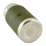 M-Tac thermosfles met lepel en beker 750 ml, RVS, legergroen