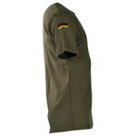 MFH Bundeswehr tropical T-shirt, short sleeve with velcro patches, OD green
