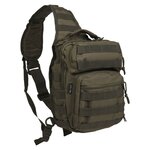 Mil-tec One Strap Rucksack 15l, Assault, oliv grün