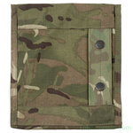 Porte-plaque latérale / pochette latérale de l'armée britannique, Virtus gauche, MTP multicam