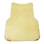 Italienische Kevlar Körperschutzplatte, front