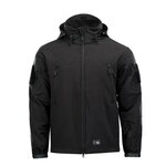M-Tac Delta 3 softshell jacket with modular fleece liner, black