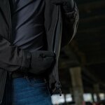 M-Tac Delta 3 softshell jacket with modular fleece liner, black