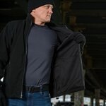 M-Tac Delta 3 softshell jacket with modular fleece liner, black