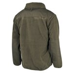 MFH Alpine Fleecejacke Breathtex winddicht und wasserabweisend, oliv grün