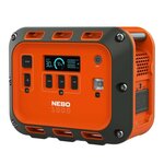 Nebo Intrepid 1000 draagbare stroomgroep USB / 12V / 240V aansluitingen, 960 Wh