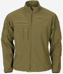 Softshell-Jacke der niederländischen Armee, khakigrün