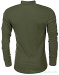 ​​​​​​​Maillot de corps thermique à manches longues Odlo, unisexe, Couche intermédiaire, vert olive
