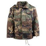 Mil-Tec US children's field jacket M65 with removable liner, Woodland camo
