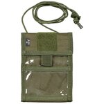 MFH borsttas / beurs, legergroen, lanyard