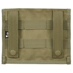 MFH borsttas Molle met velcro patch, coyote tan