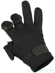 MFH Tactical Neoprene Gloves, Mesh, black