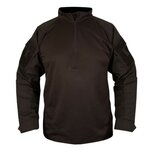 Kombat tactical Kampfhemd langarm, UBAC cold weather Fleece, schwarz