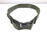 US individual equipment belt LC-2, adjustable, OD green