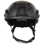 MFH US F.A.S.T. High cut airsoft helm met rails, ABS, zwart