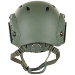 MFH US F.A.S.T. High cut airsoft helm met rails, ABS, legergroen
