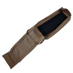 Danish army packing cube organizer with velcro back, size 2, Dark coyote