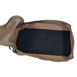 Danish army packing cube organizer with velcro back, size 3, Dark coyote