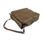 Danish army packing cube organizer with velcro back, size 1, Dark coyote